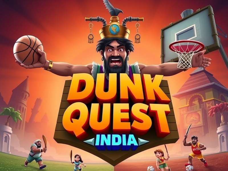 Dunk Quest India Game Cover